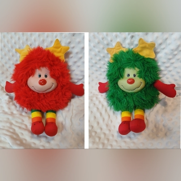 Other - 1983 Rainbow Brite Sprites Vintage Plush Stuffed Toys Kids Retro Collectables